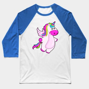 Unicorn at Flying Baseball T-Shirt